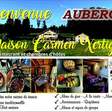 Maison Carmen - Restaurant , Meuble De Tourisme, Appartements Xertigny Luaran gambar